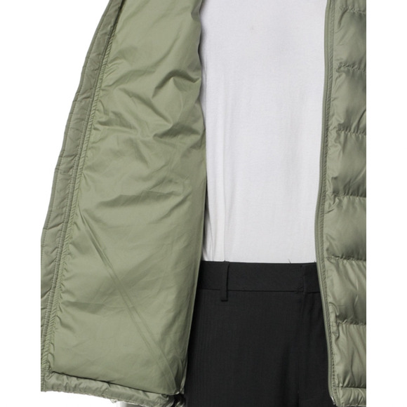 The North Face Rusta Puffer Jacket Mens Medium Tea Green Black Winter Coat NWT - Picture 12 of 16